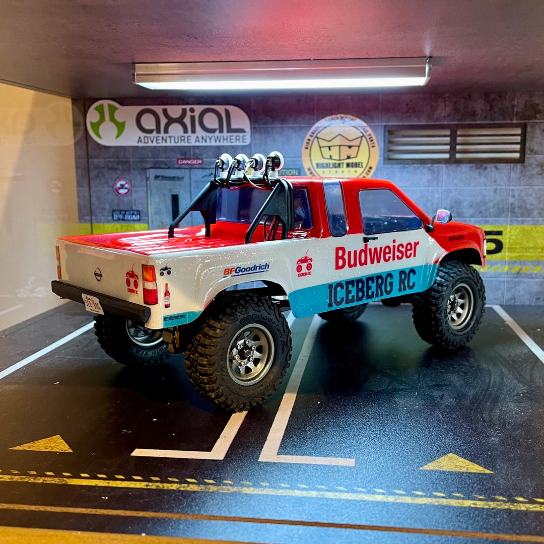 Nissan Hardbody | Axial SCX24 - LWB | Rock Crawler RC Bodies – Iceberg RC