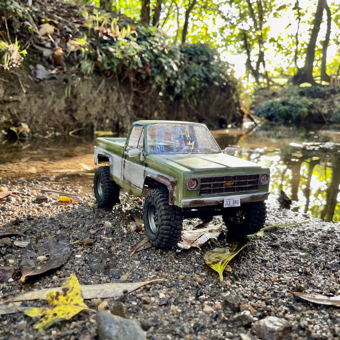 Chevy Truck | Axial SCX24 - LWB | Rock Crawler RC Bodies – Iceberg RC